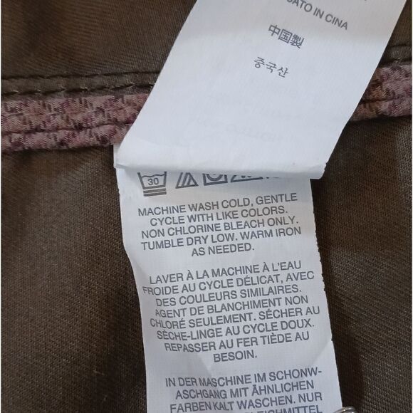 J CREW Downtown Field Jacket Green/Brown - Picture 10 of 14